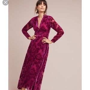 Yumi Kim Carol Velvet Dress Anthropologie